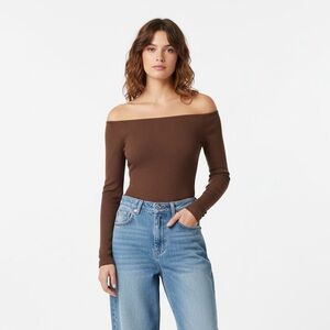 AMERICAN EAGLE RIBBED STRETCHY BODYSUIT NWT